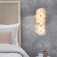 Applique murale moderne en laiton et marbre - LED de luxe | Marco Lucetti