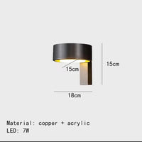 Applique Murale Moderne en Laiton - Gradation Température  | Marco Lucetti Noir / 3 températures de couleur