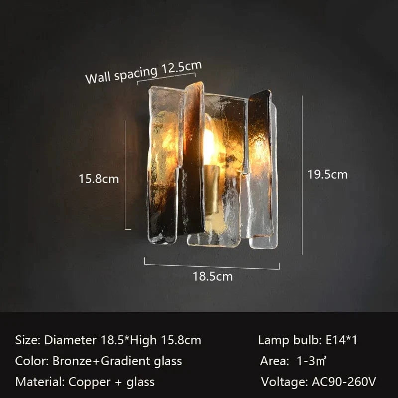 Applique murale moderne en laiton style nordique pour un intérieur tendance | Marco Lucetti