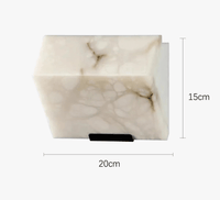 Applique Murale Moderne en Marbre avec Lumières LED - Élégance Illuminée | Marco Lucetti