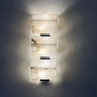 Applique Murale Moderne en Marbre avec Lumières LED - Élégance Illuminée | Marco Lucetti