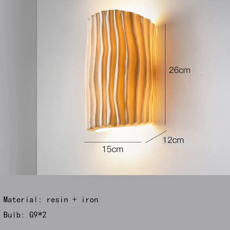 Applique murale moderne en résine  Assurée | Marco Lucetti Blanc / Blanc chaud (2700-3500K)