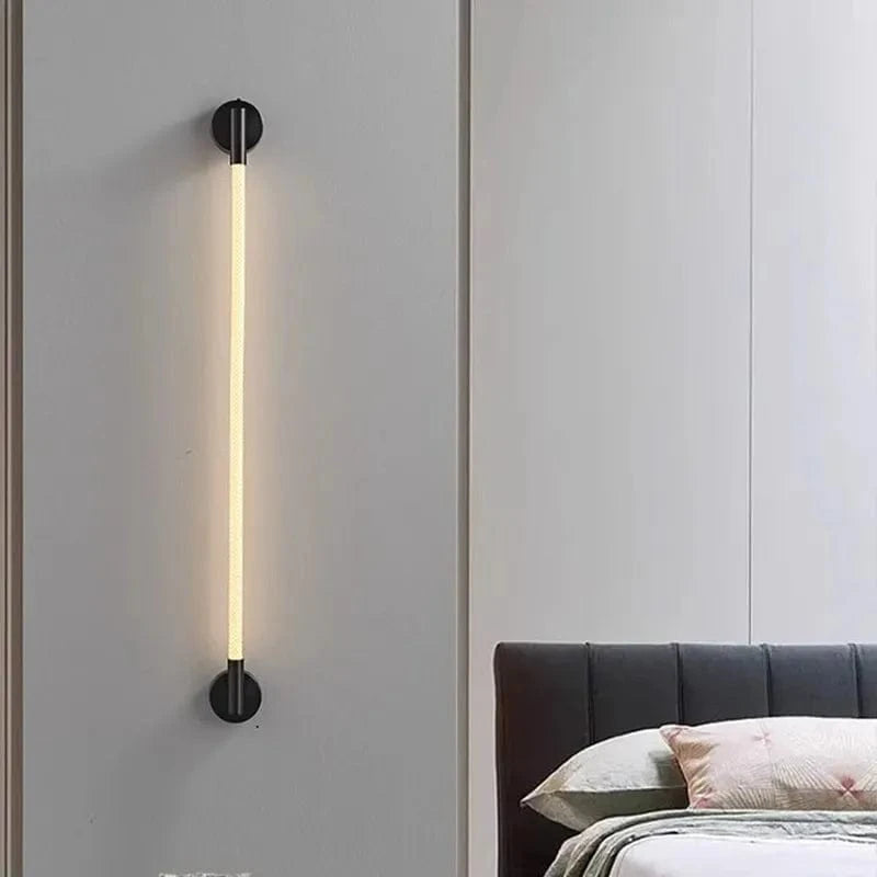 Applique murale moderne en Tube de néon LED tissé en Silicone - GlowFlex™ | Marco Lucetti