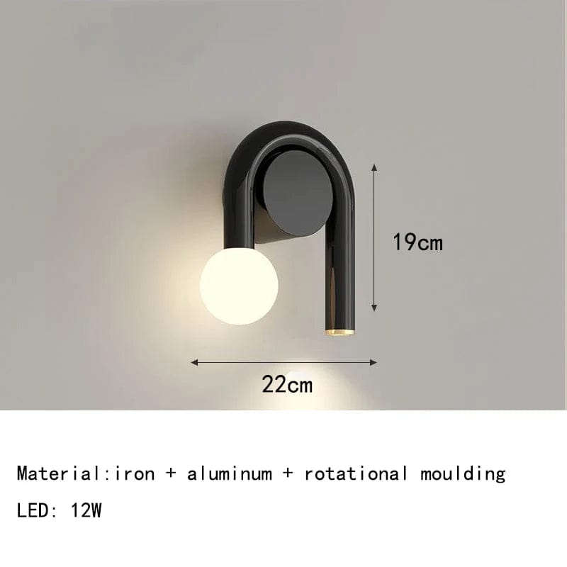 Applique murale moderne en verre 3000k pour intérieur avec livraison directe | Marco Lucetti