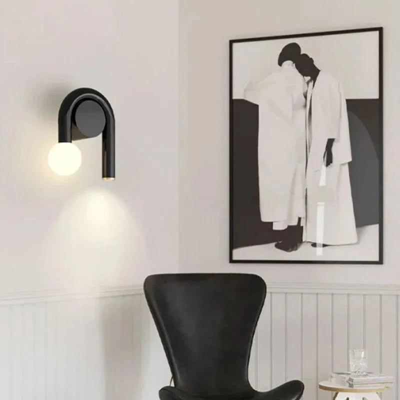 Applique murale moderne en verre 3000k pour intérieur avec livraison directe | Marco Lucetti