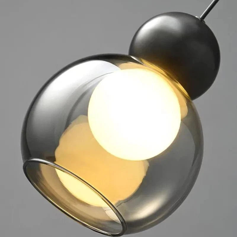 Applique murale moderne en verre et cuivre pour illuminer vos escaliers et allées | Marco Lucetti