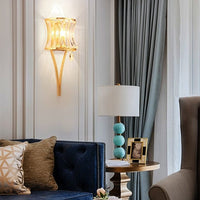 Applique Murale Moderne en Verre Luxury Sandro "Torchis" | Marco Lucetti