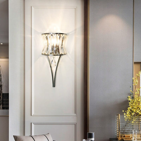 Applique Murale Moderne en Verre Luxury Sandro "Torchis" | Marco Lucetti