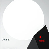 Applique Murale Moderne en Verre pour Intérieur avec Éclairage LED - Design Élégant | Marco Lucetti