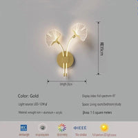 Applique murale moderne et luxueuse, design nordique unique | Marco Lucetti A / Blanc naturel (3 500-5 500 K).