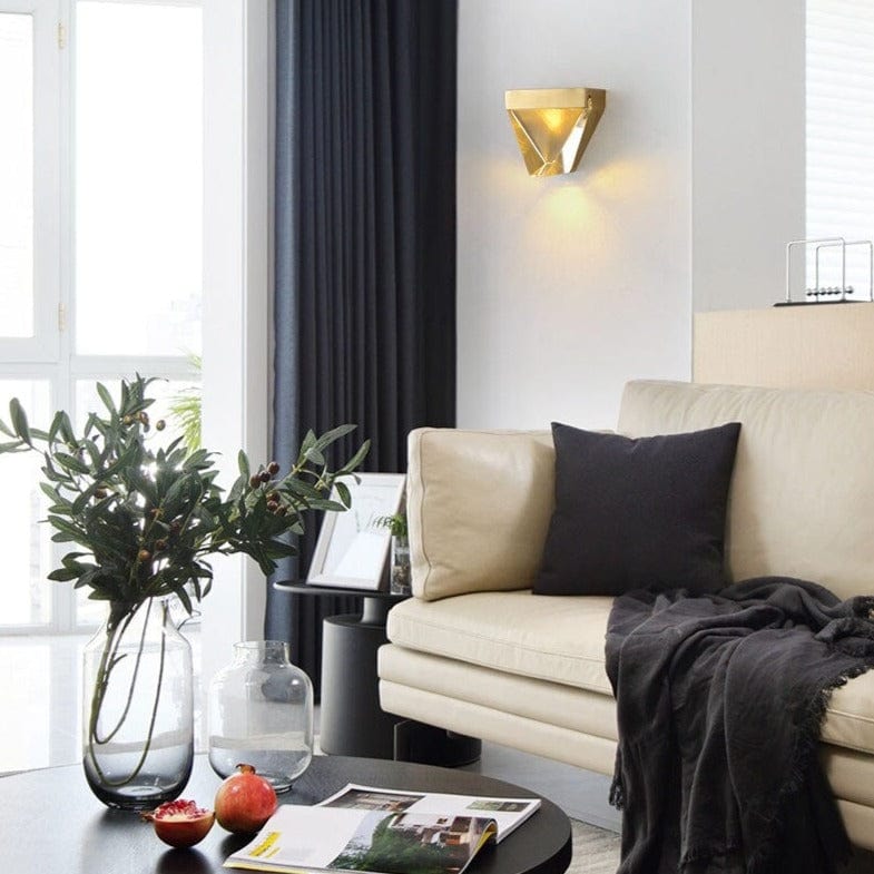 Applique murale moderne Jarrett Pyramide Luxe | Marco Lucetti