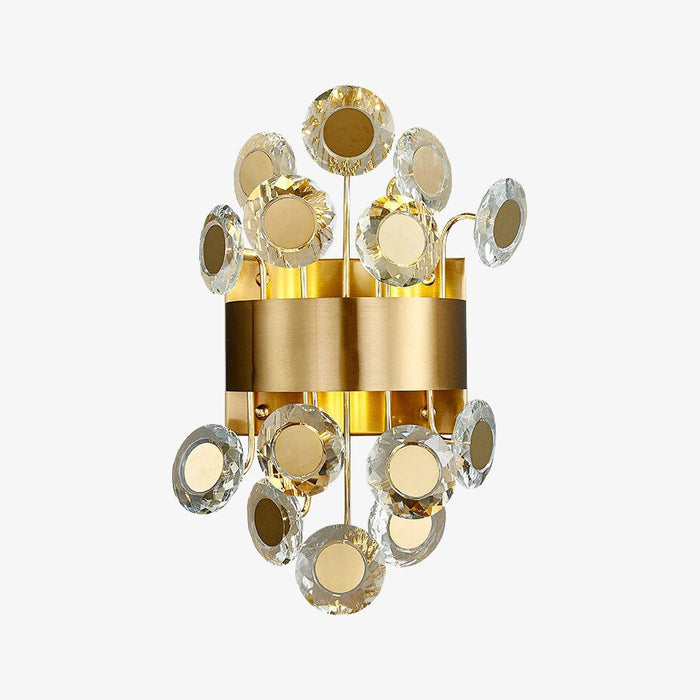 Applique Murale LED Moderne "Uma Dorée"