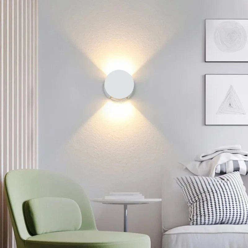 Applique Murale Moderne LED Boule Rondelle - Déco Nordique | Marco Lucetti