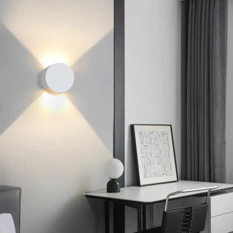 Applique Murale Moderne LED Boule Rondelle - Déco Nordique | Marco Lucetti