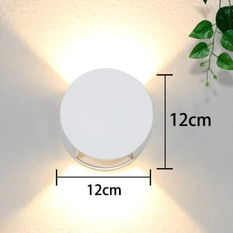 Applique Murale Moderne LED Boule Rondelle - Déco Nordique | Marco Lucetti B-Blanc / Lumière froide