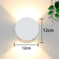 Applique Murale Moderne LED Boule Rondelle - Déco Nordique | Marco Lucetti B-Blanc / Lumière froide