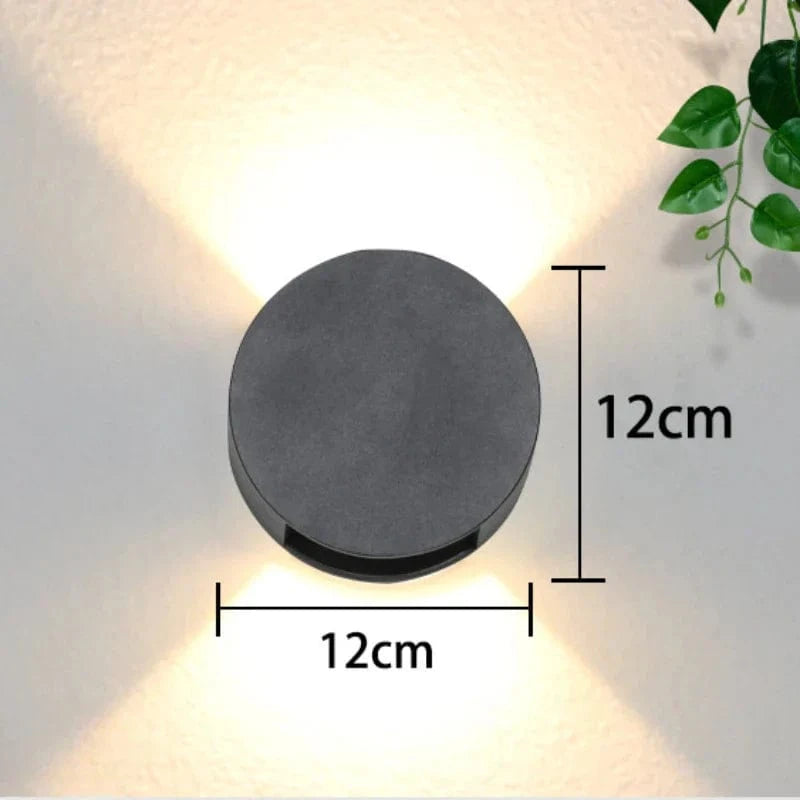 Applique Murale Moderne LED Boule Rondelle - Déco Nordique | Marco Lucetti B-Noir / Lumière froide