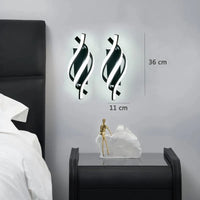 Applique murale moderne LED de qualité supérieure | Marco Lucetti 2PC-H / Lumière chaude