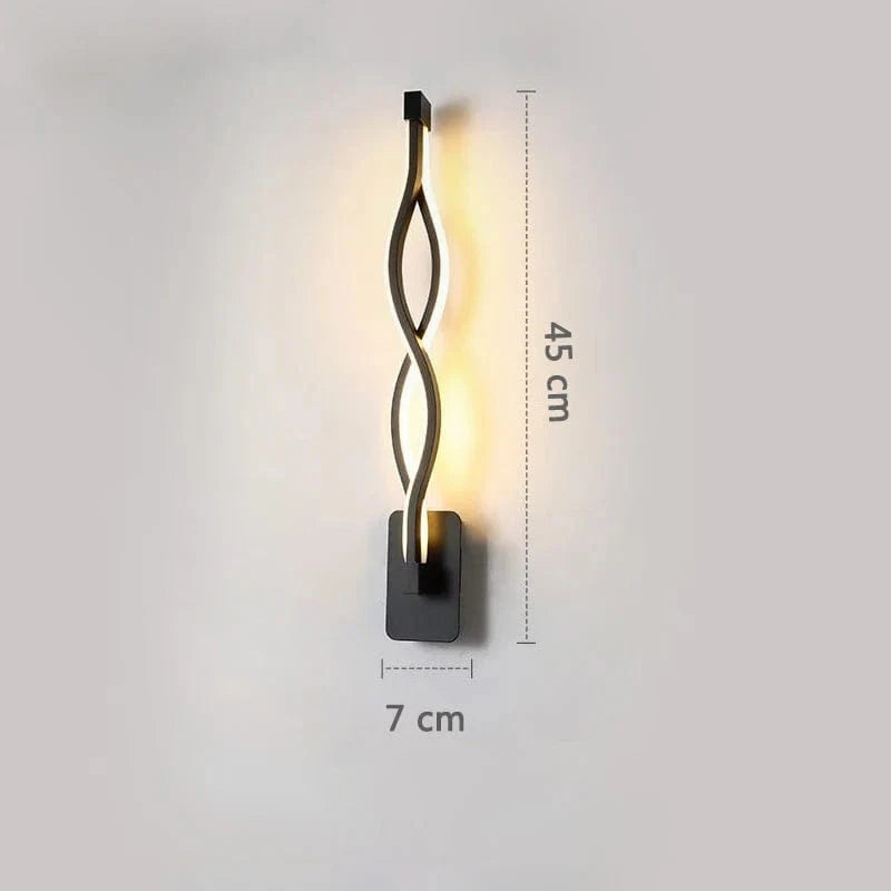 Applique murale moderne LED de qualité supérieure | Marco Lucetti F1 / Lumière chaude