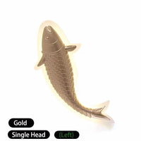 Applique murale moderne LED en acrylique, Poisson Décoratif | Marco Lucetti