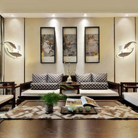 Applique murale moderne LED en acrylique, Poisson Décoratif | Marco Lucetti