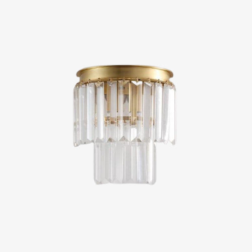 Applique murale LED en cristal Kleon