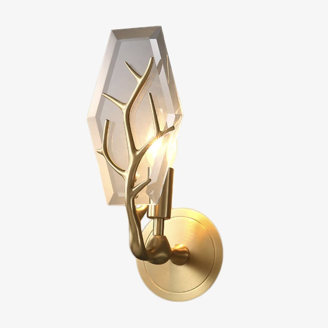 Applique murale LED Lifya Feuille Moderne