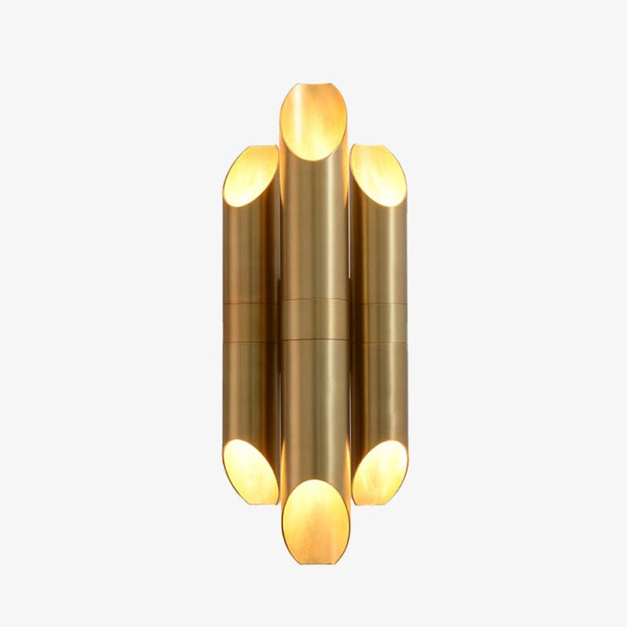 Applique murale LED dorée Corden