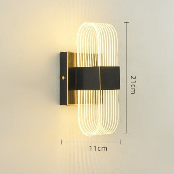 Applique murale LED linear luxury Tiziana