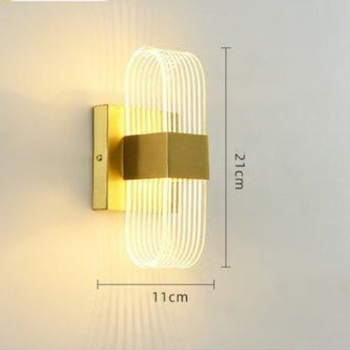 Applique murale LED linear luxury Tiziana