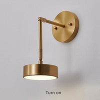 Applique murale moderne LED Margot Gold | Marco Lucetti