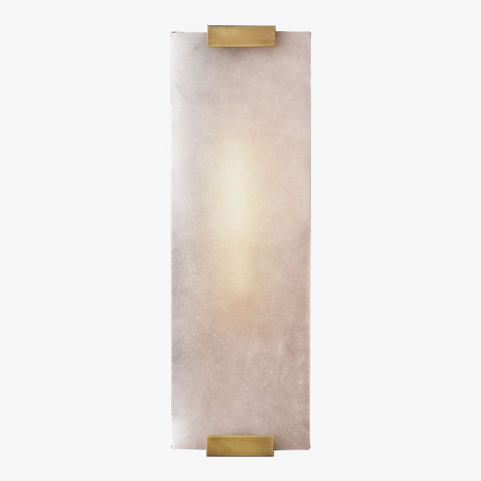 Applique Murale LED Rectangulaire en Marbre Zinerva Moderna