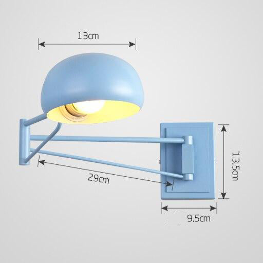 Applique murale Lyana : Moderne, Orientable & Colorée