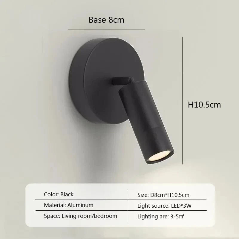 Applique Murale Moderne Pliante de Haute Qualité avec Interrupteur - Collection Élégance | Marco Lucetti B / Blanc chaud