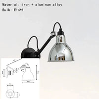 Applique Murale Moderne pour Lecture avec Prise en Métal - Style Élégant | Marco Lucetti S-Chrome / Pas de prise / Lumière chaude