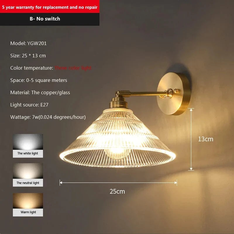 Applique murale moderne rétro nordique | Marco Lucetti D / Sans ampoule