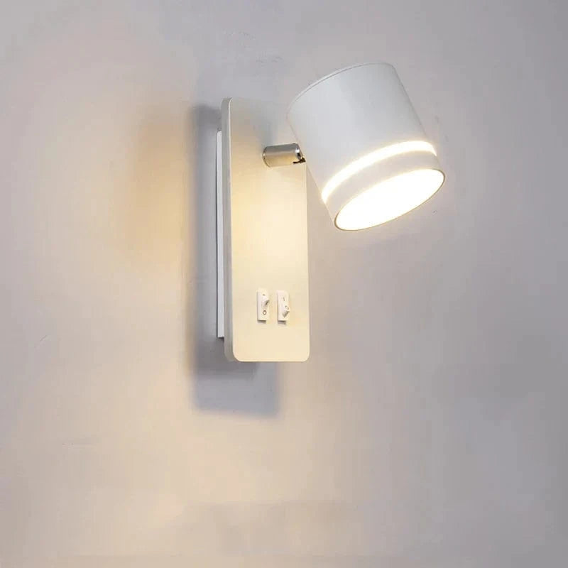 Applique Murale Moderne Rotative LED avec Interrupteur - Lumin'Rotatif | Marco Lucetti