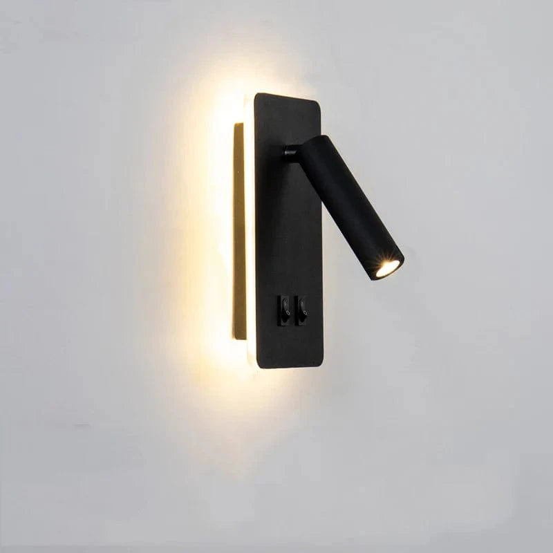 Applique Murale Moderne Rotative LED avec Interrupteur - Lumin'Rotatif | Marco Lucetti