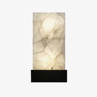 Applique murale modernmarble Wayem. | Marco Lucetti Noir / Chaude / 15 x 25cm