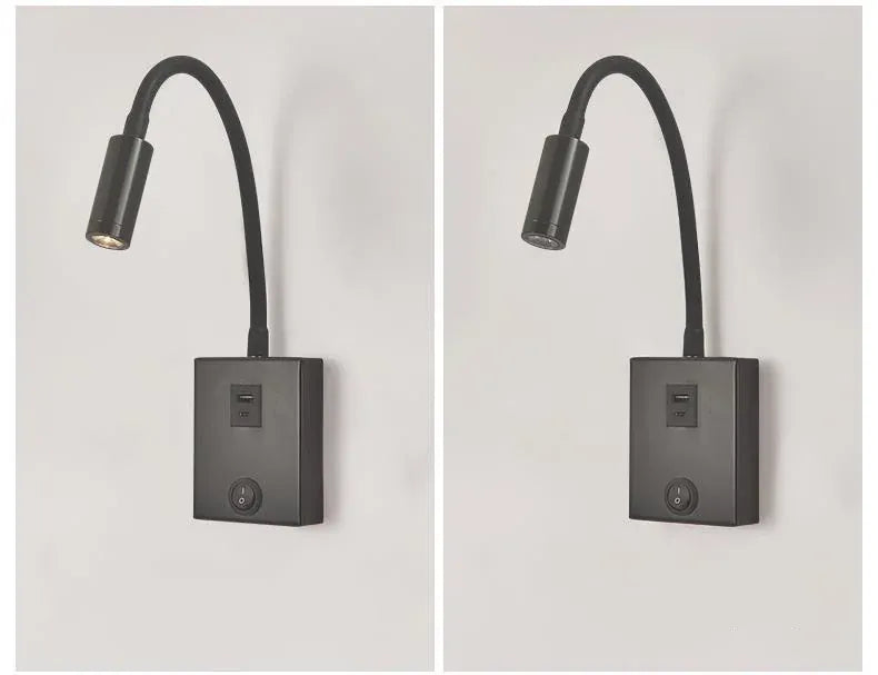 Applique Murale Multifonction Marco Lucetti™ – Lecture, Ambiance & Charge Intégrée