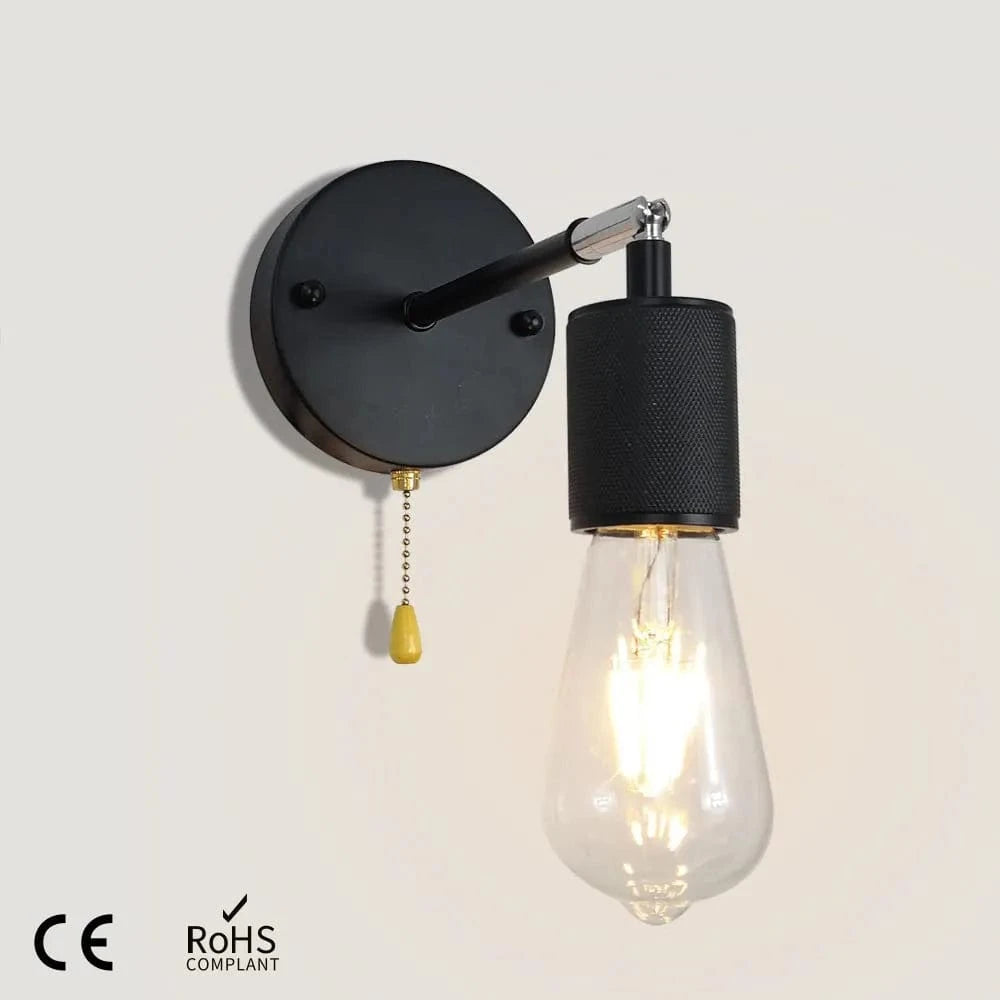 Applique Murale Noire Réglable - Édition Limitée | Marco Lucetti