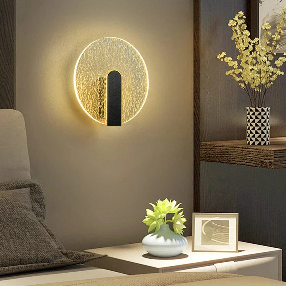 Applique murale Nordica Luxe Ronde Carrée Blanche Intérieure | Marco Lucetti Rond Blanc / Blanc chaud (3000K)