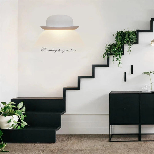 Applique murale nordique à chapeau de personnalité | Marco Lucetti