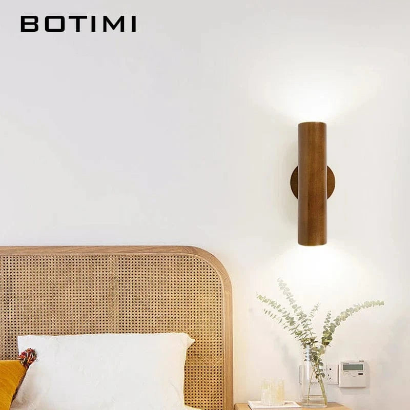 Applique murale nordique bois brillant : construit vers le bas | Marco Lucetti