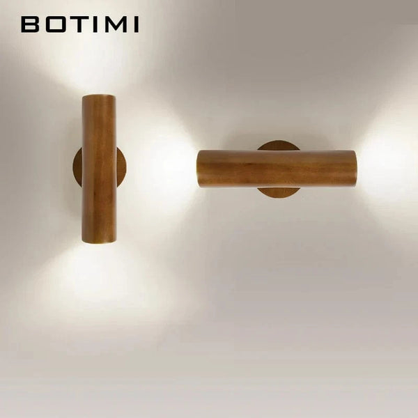 Applique murale nordique bois brillant : construit vers le bas | Marco Lucetti