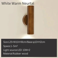 Applique murale nordique bois brillant : construit vers le bas | Marco Lucetti Blanc Chaud Neutre