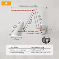 Applique murale nordique contemporaine | Marco Lucetti H / Blanc chaud