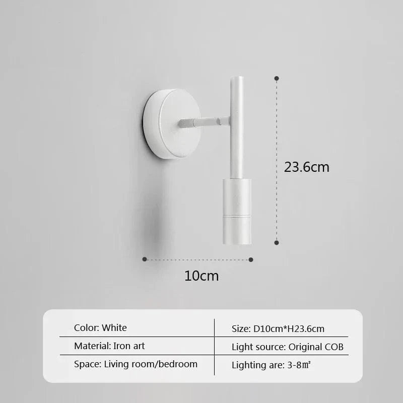 Applique murale nordique contemporaine | Marco Lucetti J / Blanc chaud