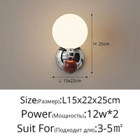 Applique murale nordique créative pour enfants en forme de citrouille | Marco Lucetti