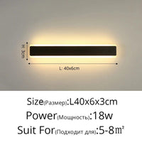 Applique murale nordique de luxe à longueur personnalisable | Marco Lucetti